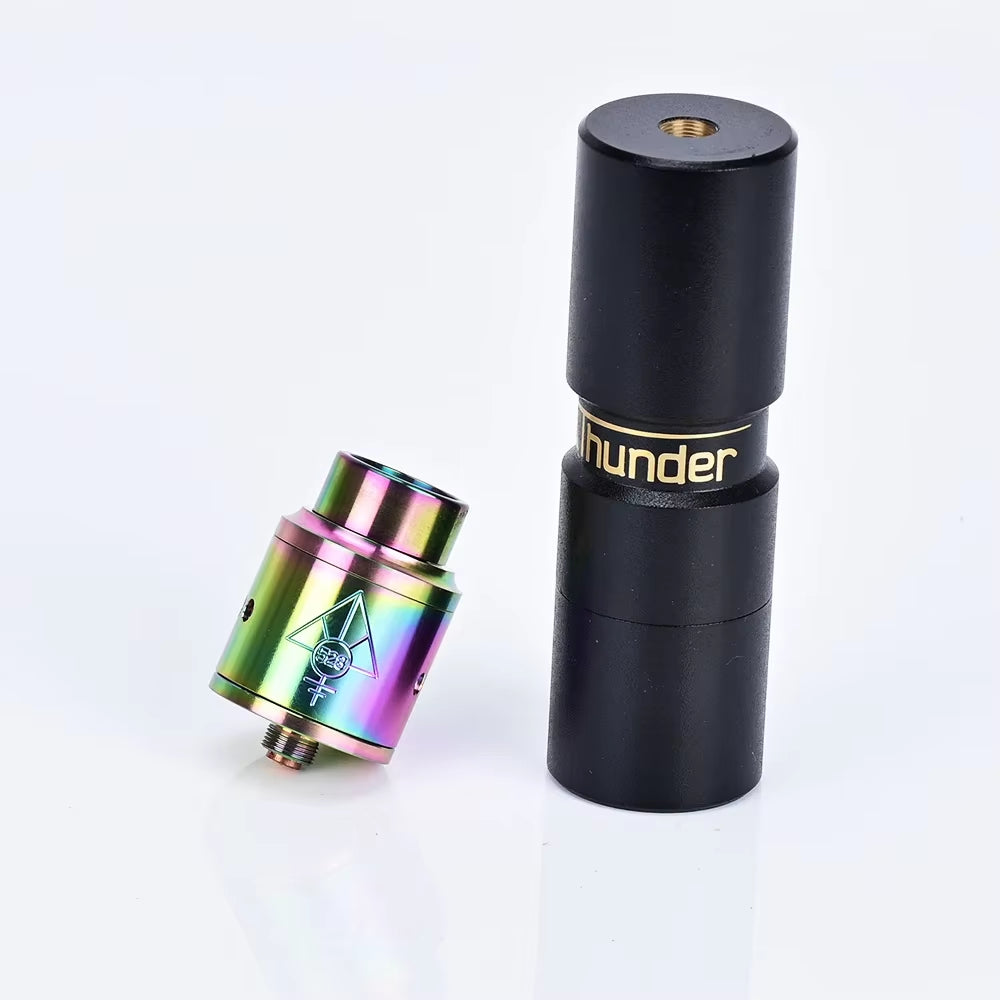 Wolfcoolvape 18650 Elthunder Mod with Goon V1.5 RDA Atomizer Vape Tank Mechanical Mod Kit for DIY Vapers Cloud Chasing