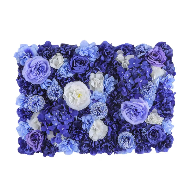Wedding Decorative Flower Wall Silk Artificial Flowers Home Decoration Accessories Party Backdrop Photography Props Customized