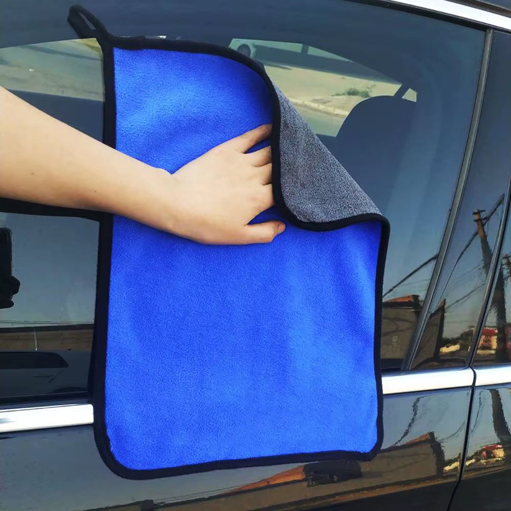 Car Wash Towel Quick Drying Microfiber Car Towel 30X40Cm Soft Super Absorbent Cleaning Cloth Auto Detailing Accessories