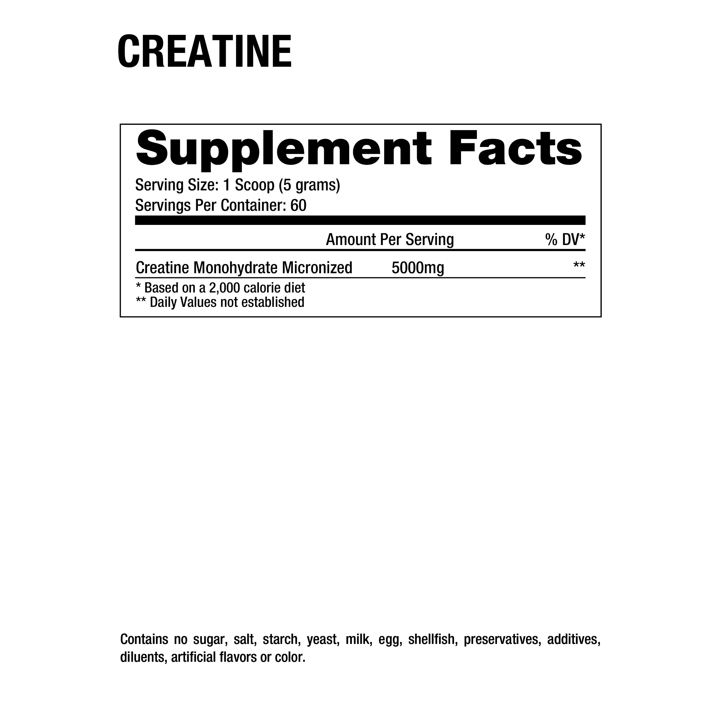 CREATINE MONOHYDRATE ESSENTIALS