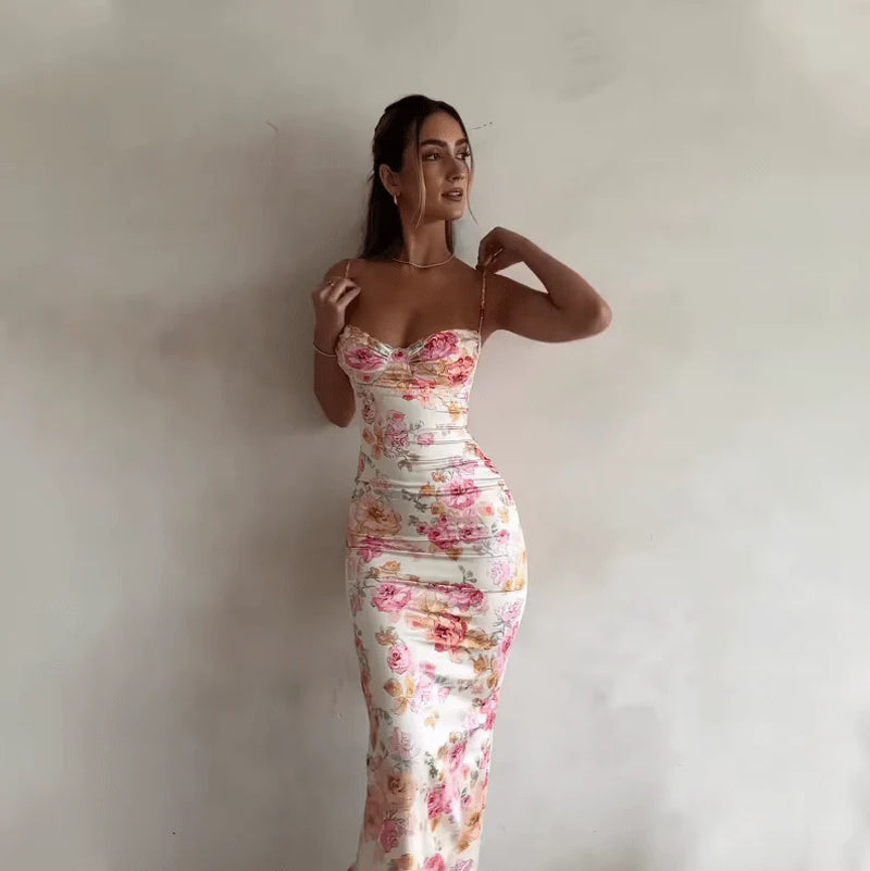 Beau | Sommerliches Maxikleid Mit BlumenAiyme