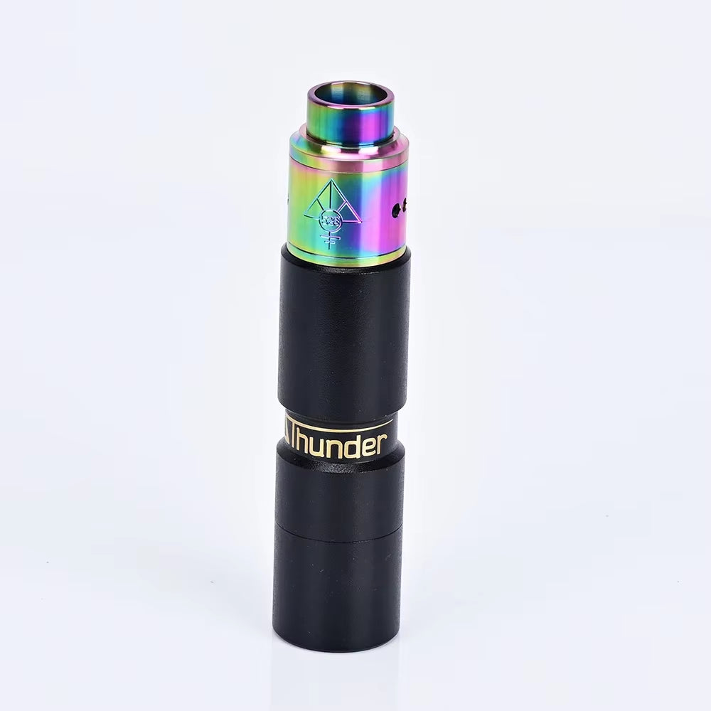 Wolfcoolvape 18650 Elthunder Mod with Goon V1.5 RDA Atomizer Vape Tank Mechanical Mod Kit for DIY Vapers Cloud Chasing