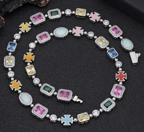 Gold-Plated Hip-Hop Aiyme Necklace